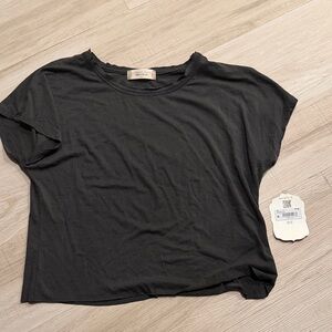 Altar'd State Charcoal Short Sleeve Tee